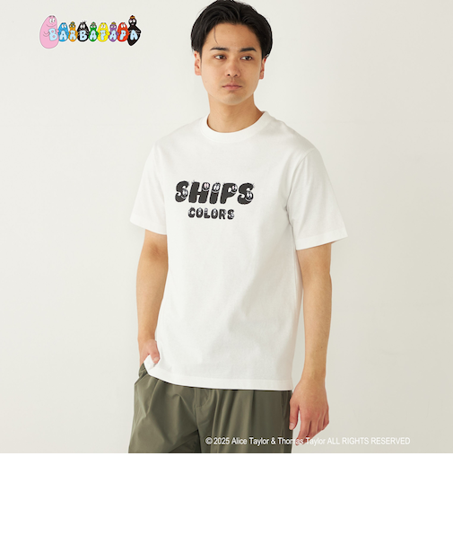 SHIPS Colors:バーバパパ プリント Tシャツ◇