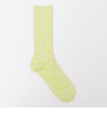 ANONYMOUS: ライト スラブ クルー ソックス