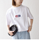 【SHIPS any別注】prince:〈吸水速乾/UVカット/遮熱〉ボックス ロゴ 刺繍 スピンドル Tシャツ◇