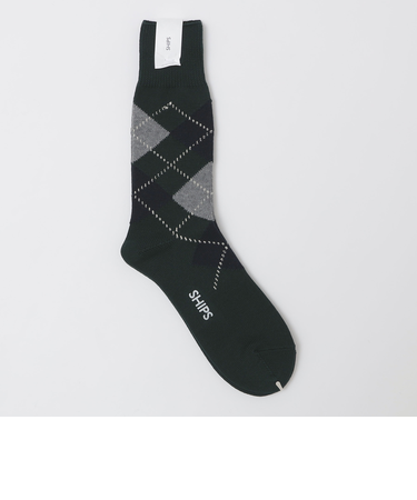 SHIPS: アーガイル クルー ソックス