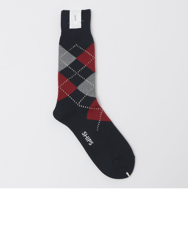 SHIPS: アーガイル クルー ソックス