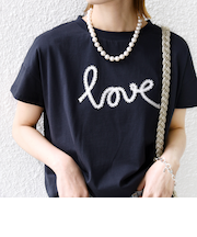 【WEB限定】ファンシー コード 刺繍 ロゴ TEE