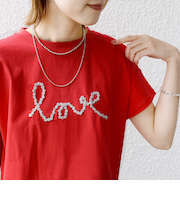 【WEB限定】ファンシー コード 刺繍 ロゴ TEE