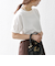 SHIPS any:〈UVカット/接触冷感/吸水速乾/洗濯機可能〉USAコットン ツイスト TEE