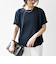 SHIPS any:〈UVカット/接触冷感/吸水速乾/洗濯機可能〉USAコットン ツイスト TEE