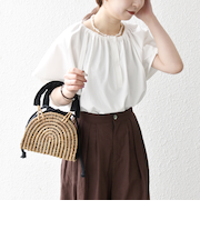 SHIPS any:〈UVカット/接触冷感/吸水速乾/洗濯機可能〉USAコットン フレア TEE