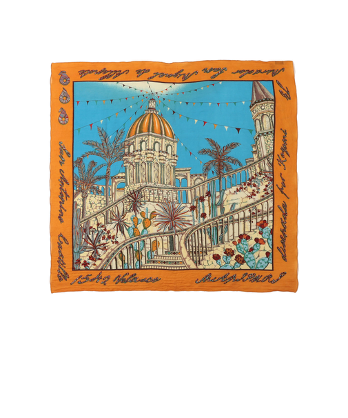 Manipuri:25SS コットン シルク ストール