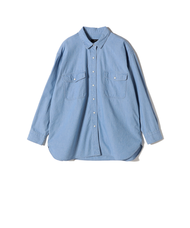 【SHIPS別注】JAPAN BLUE JEANS:デニム シャツ