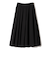 SHIPS Primary Navy Label:〈手洗い可能〉アシメ タック スカート