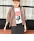 〈手洗い可能〉麻調 メッシュ 半袖 ビッグ シャツ