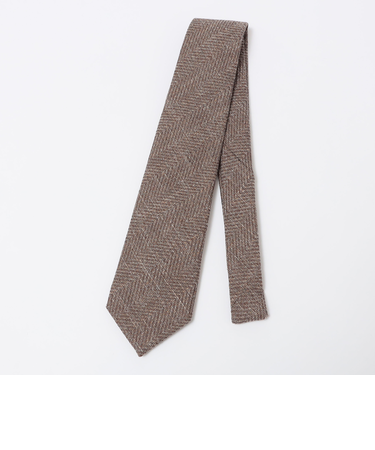 SHIPS: マルラーネ  コットン リネン ヘリンボーン ネクタイ