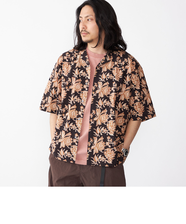 BENCH MARKING SHIRTS: インディアン バティック ショートスリーブ シャツ