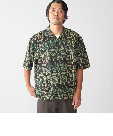 BENCH MARKING SHIRTS: インディアン バティック ショートスリーブ シャツ