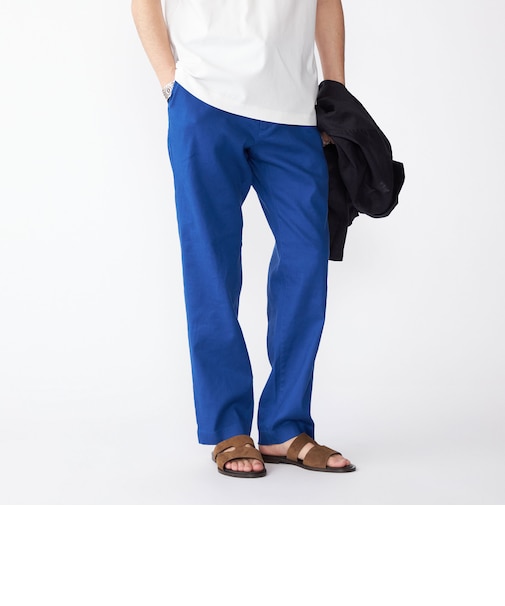 SHIPS: フレックスリネン イージー パンツ