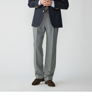 SHIPS: ラグジュアリー カノニコ バーズアイ スラックス