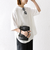 SHIPS any:〈接触冷感/汗染み防止加工/洗濯機可能〉ラウンドヘム クルー ビッグ TEE