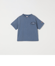 FRUIT OF THE LOOM: ワンポイント ロゴ/バックプリント Tシャツ<KIDS>