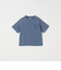 FRUIT OF THE LOOM: ワンポイント ロゴ/バックプリント Tシャツ<KIDS>