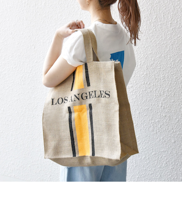 MAISON BENGAL: ジュート トート バッグ 25SS