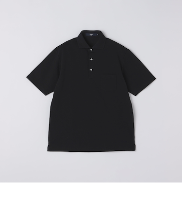 SHIPS Colors:〈吸水速乾〉カノコ ワイドカラー ポロシャツ