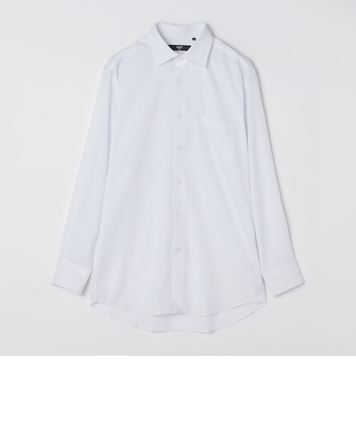 SHIPS Colors:SMART TECH(R) ノーアイロン ワイドカラー シャツ