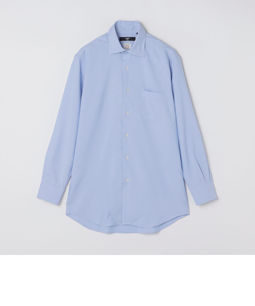 SHIPS Colors:SMART TECH(R) ノーアイロン ワイドカラー シャツ