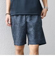 SHIPS any:〈洗濯機可能〉リネンライク イージー ショーツ (セットアップ対応)◇