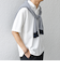 【WEB限定】SHIPS any:〈接触冷感〉COOL TOUCH スムース リラックス ポロシャツ◇
