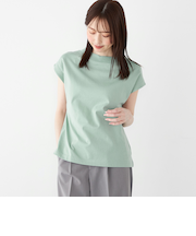 SHIPS Colors:40/2 天竺 ボートネック トップス