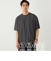 SHIPS Colors:〈UVカット・接触冷感・吸水速乾〉COOL TOUCH Tシャツ