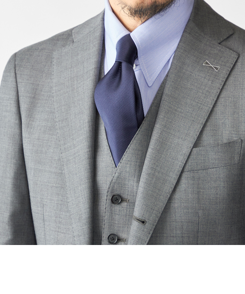 SHIPS: ネイビー ソリッド/ストライプ/ドット ネクタイ