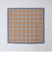 Vincenzo Miozza: コットン/リネン タータンチェック スカーフ