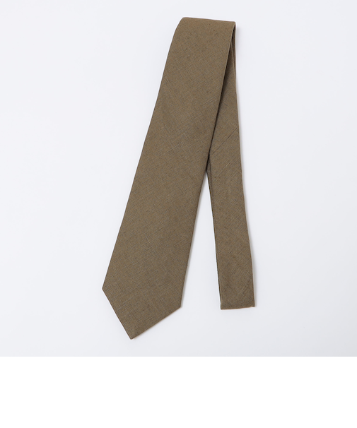 SHIPS: スペンスブライソン アイリッシュリネン ソリッド ネクタイ