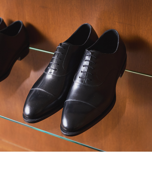 【SHIPS別注】Lo spago: ストレート チップ シューズ