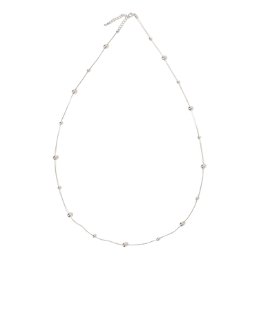 SHIPS Colors:メタルボール ポイント ネックレス