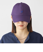 【WEB限定】SHIPS: ワンポイント ロゴ UVカット オーバーフィットキャップ