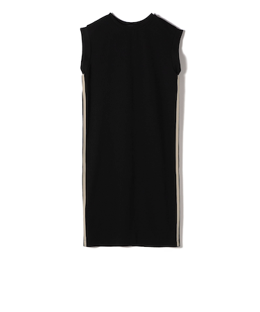 SHIPS Colors:〈手洗い可能〉カットジョーゼット サイドライン ワンピース