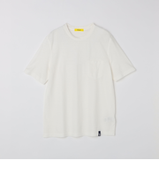 DRUMOHR: コットン/リネン ガーメントダイ Tシャツ