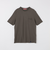 DRUMOHR: コットン/リネン ガーメントダイ Tシャツ
