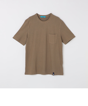 DRUMOHR: コットン/リネン ガーメントダイ Tシャツ