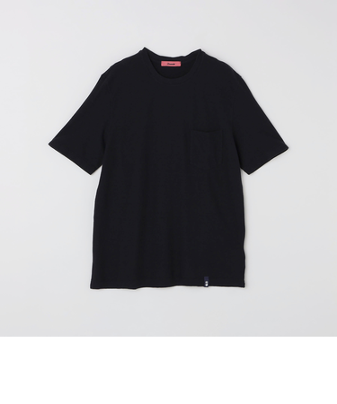 DRUMOHR: コットン/リネン ガーメントダイ Tシャツ