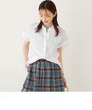 SHIPS Colors:ユーロ リネン (EURO Linen) ヒヨク シャツ◇