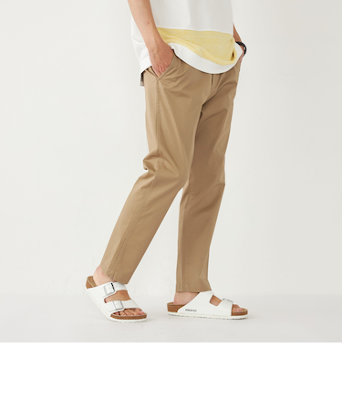 SHIPS Colors:〈洗濯機可能〉テーパード アンクル チノ パンツ