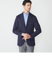 SHIPS: ジャージー ライト ソリッド ジャケット