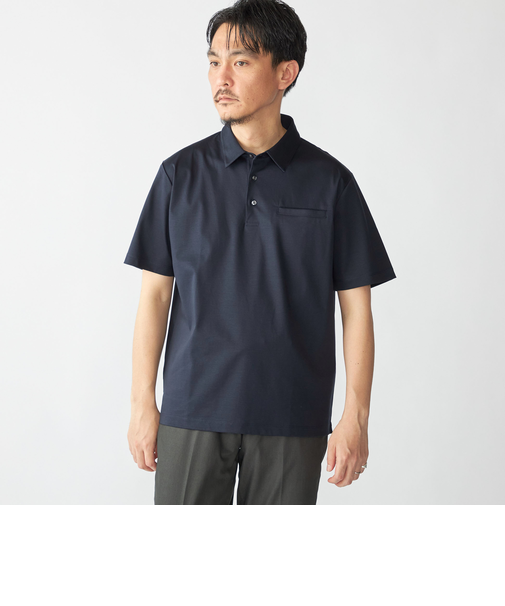 SHIPS: 〈接触冷感 / 抗菌防臭機能〉クールタッチ スムース ポロシャツ
