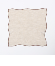 MUNGAI: ONDA パイピング リネン チーフ