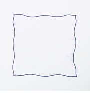 MUNGAI: ONDA パイピング リネン チーフ