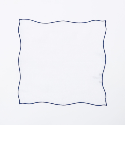 MUNGAI: ONDA パイピング リネン チーフ