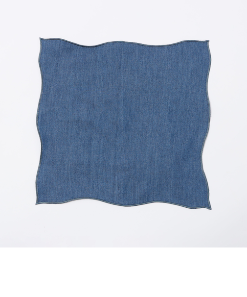 MUNGAI: ONDA パイピング リネン チーフ