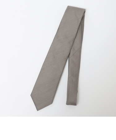 SHIPS: リネン シルク ソリッド ネクタイ